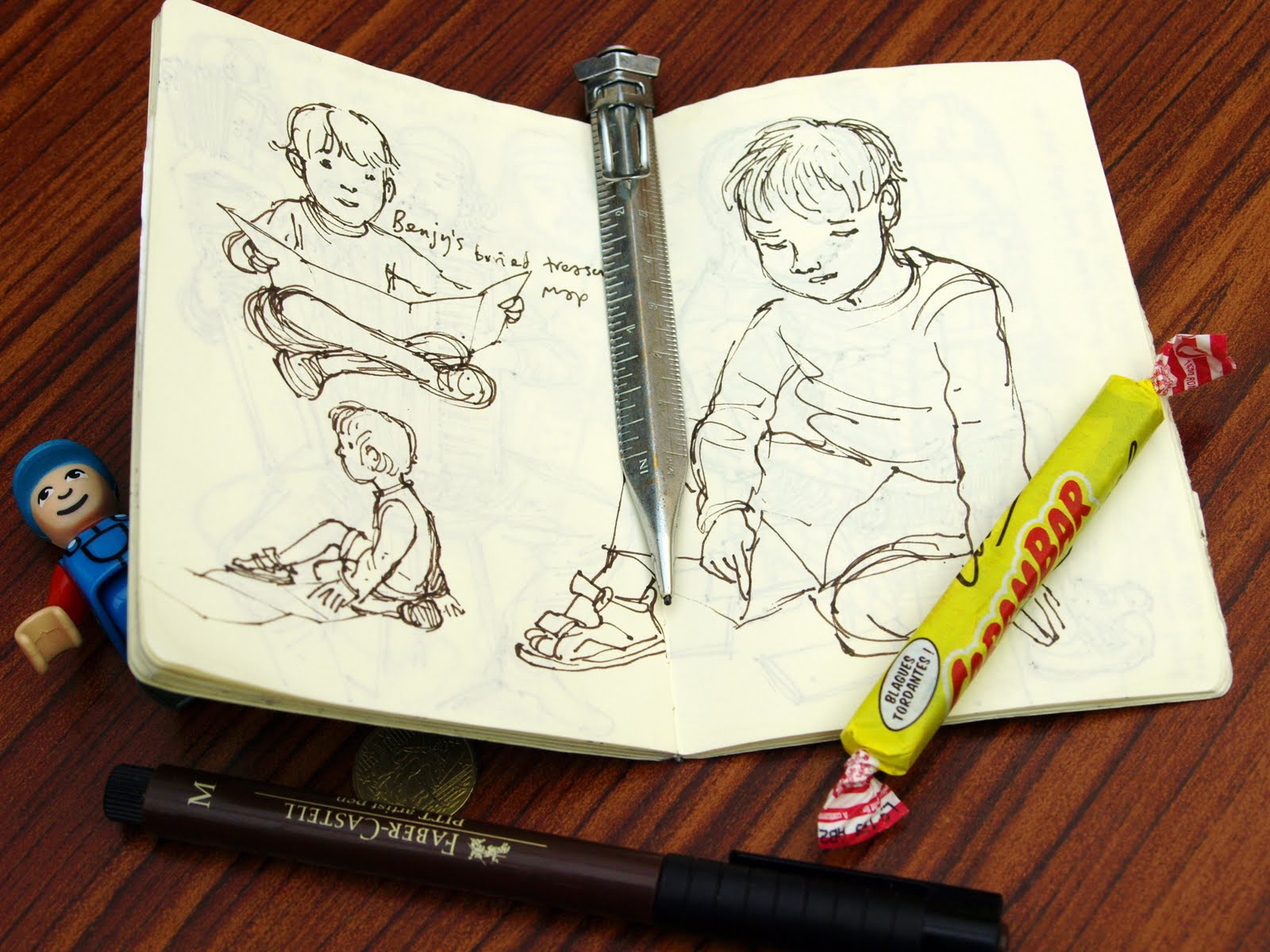 Sketchbook Keeping for Dads