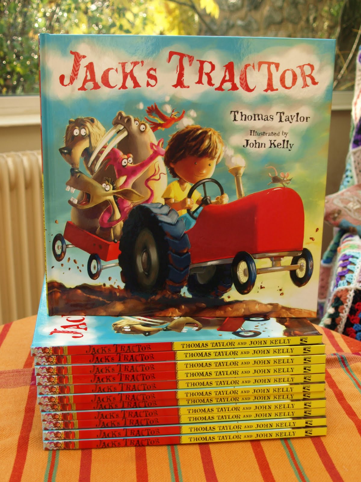Jacks Tractor Thomas Taylor illustrator