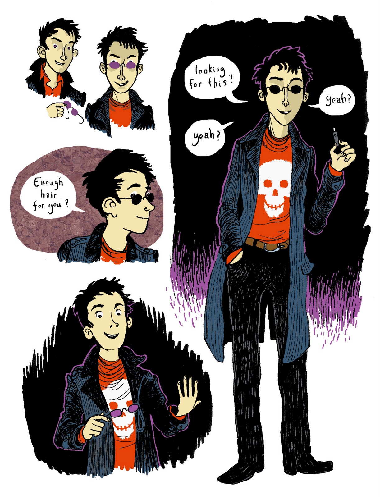 Dan and the Dead Character Studies — Dan