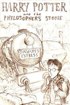 Thomas Taylor - Harry Potter and the Philosopher’s Stone draft illustration